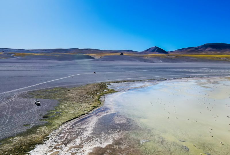 Laguna de altura en la Puna