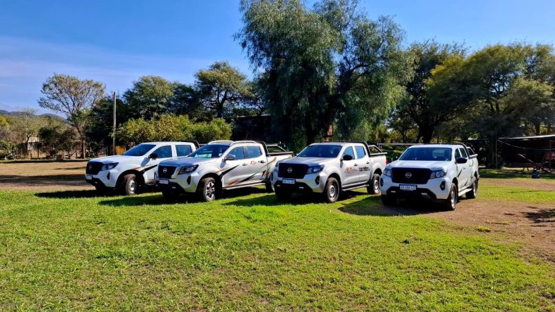 Nissan Frontier de Rumbo Catamarca, listas para manejar